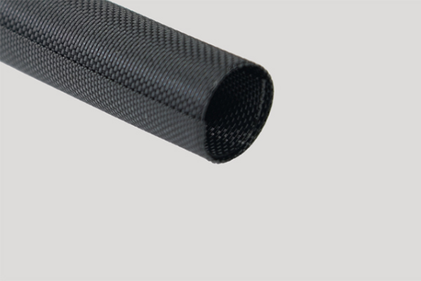 高オーバー織物ケーブルラップ黒色