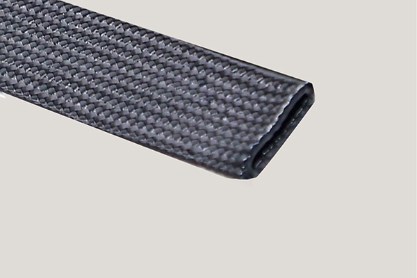 ナイロンマルチフィラメント編組スリーブ（黒）