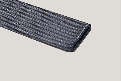 ナイロンマルチフィラメント編組スリーブ（黒）