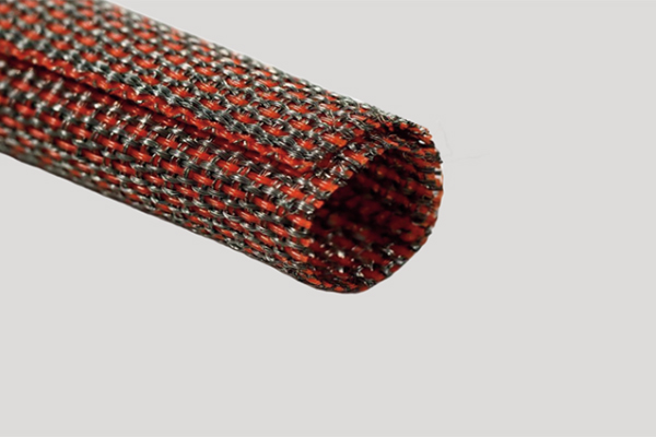 錫メッキ銅線系自己巻きケーブルラップ (オレンジ)