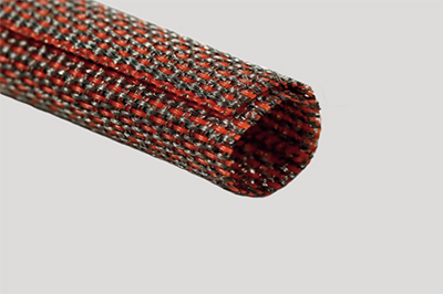 錫メッキ銅線系自己巻きケーブルラップ (オレンジ)